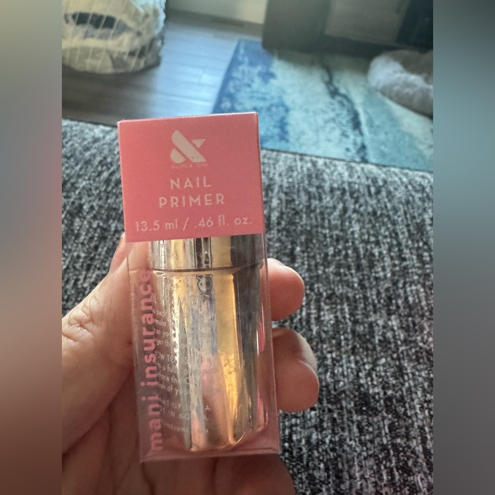 Nail Primer by Olive and June - Pink and Silver